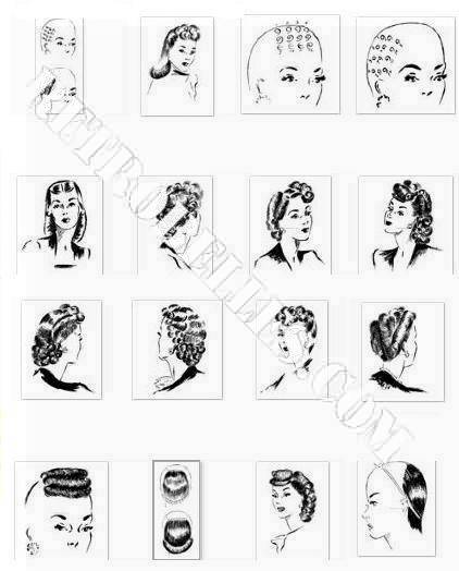 1940s hairstyles