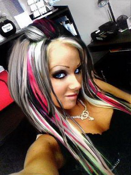 Black and pink hairstyles black-and-pink-hairstyles-82_13