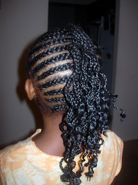 Black braided hairstyles for kids