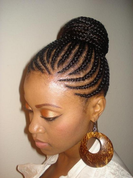 Black french braid hairstyles