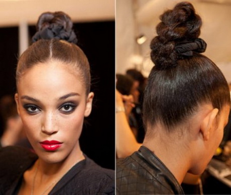 Black hairstyles with buns black-hairstyles-with-buns-18_17
