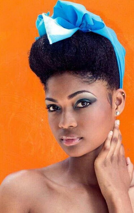 Black pin up hairstyles