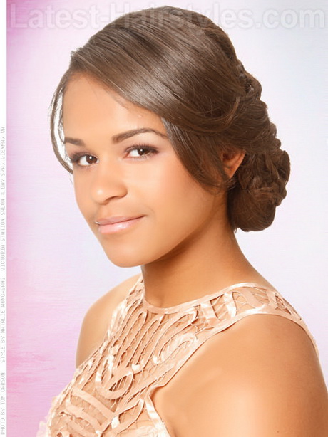 Black prom hairstyle