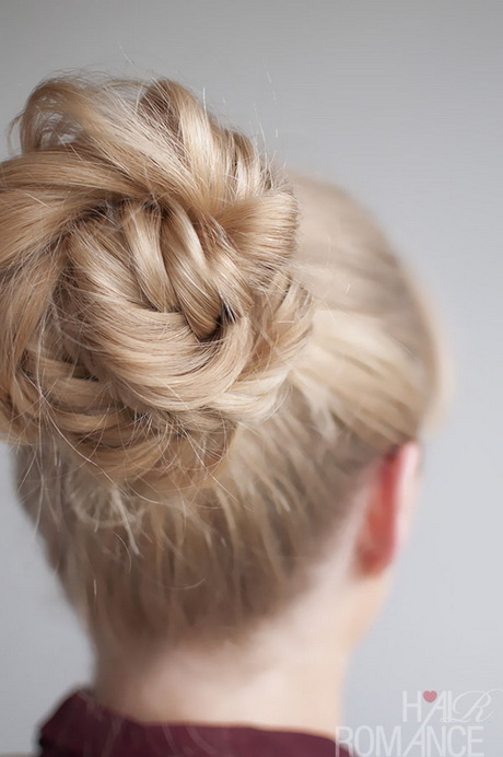 Braided bun hairstyle braided-bun-hairstyle-78_6