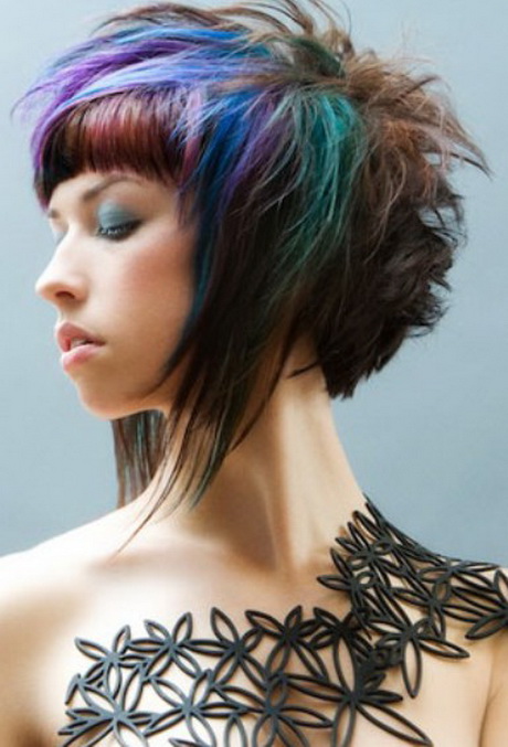 Crazy short hairstyles for women
