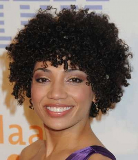 Curly natural hairstyles for black women