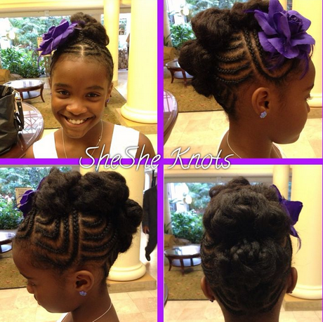 Cute braided hairstyles for black girls