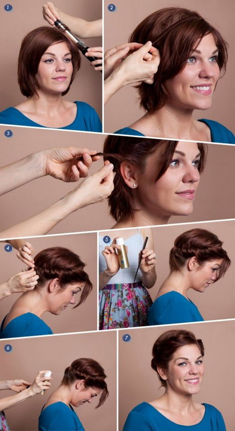 Cute hairstyles for short hair tutorials cute-hairstyles-for-short-hair-tutorials-09_2