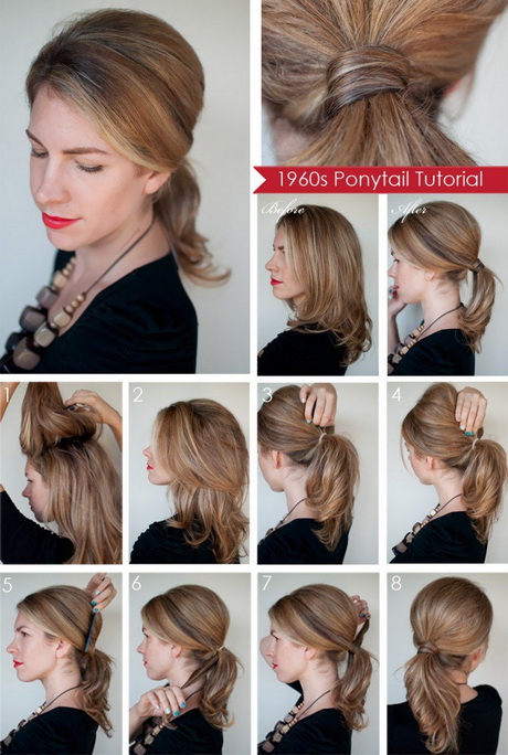 Cute ponytail hairstyles for short hair cute-ponytail-hairstyles-for-short-hair-66
