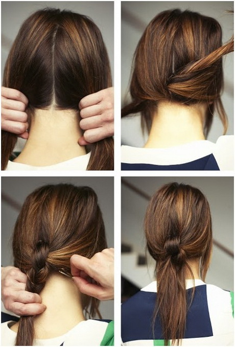 Cute ponytail hairstyles for short hair cute-ponytail-hairstyles-for-short-hair-66_19