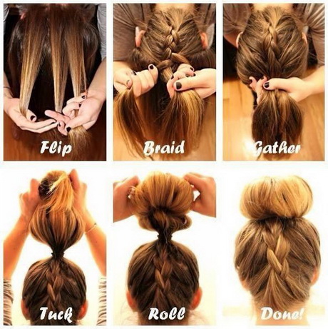 Easy bun hairstyles for long hair easy-bun-hairstyles-for-long-hair-37-17