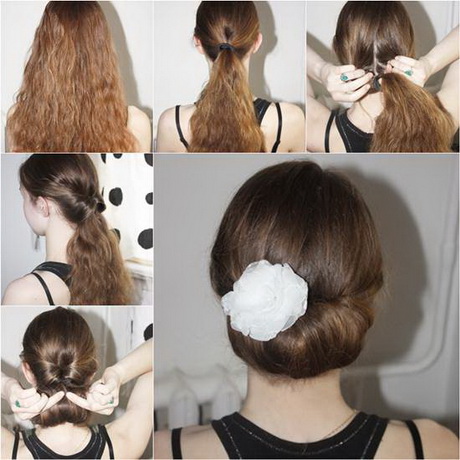 Easy bun hairstyles for long hair easy-bun-hairstyles-for-long-hair-37-7