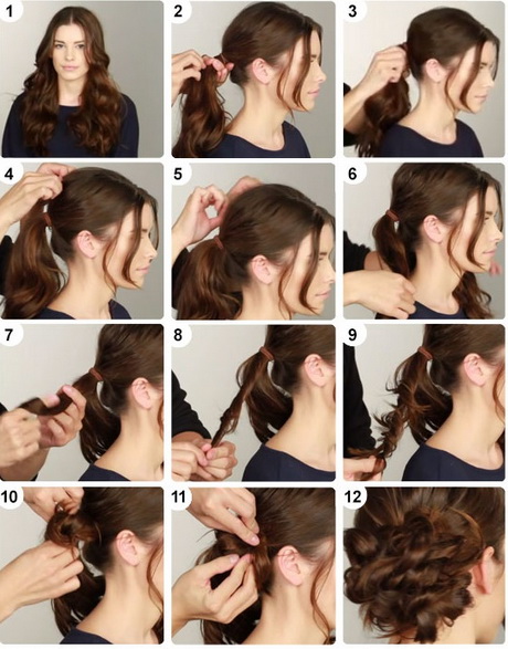 Easy formal hairstyles for long hair