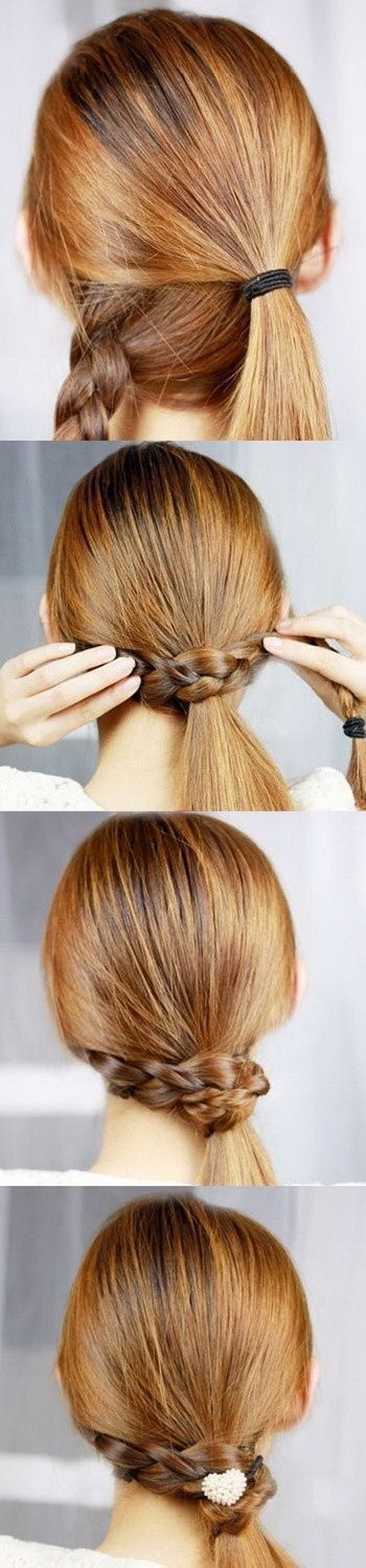 Easy hairstyles for long hair to do at home