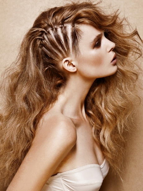 Glamour hairstyles for long hair