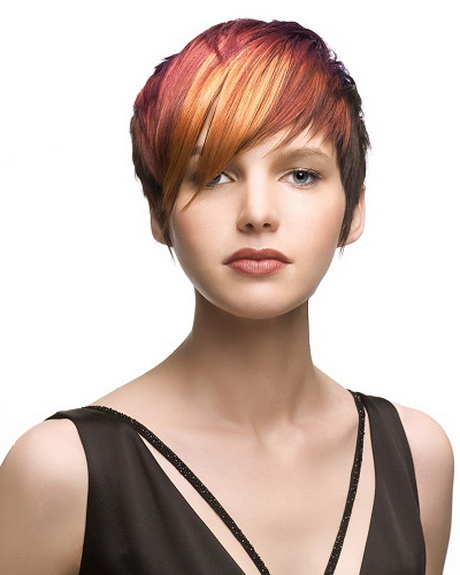 Hair color for short hairstyles