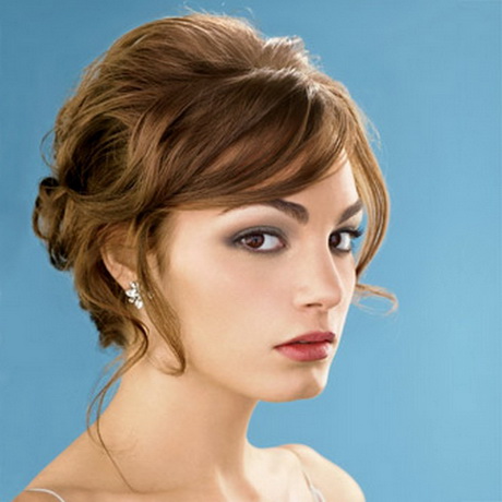 Hairstyle for a short hair