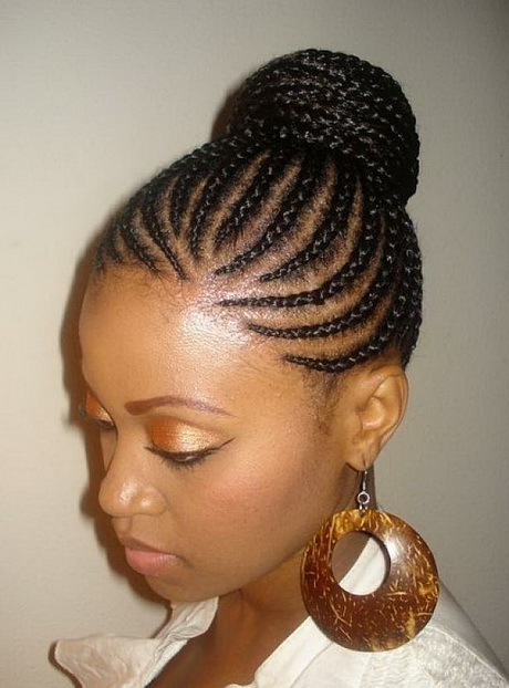 Hairstyle for braids