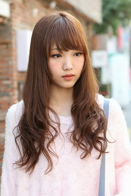 Hairstyle for long hair with bangs hairstyle-for-long-hair-with-bangs-82-3