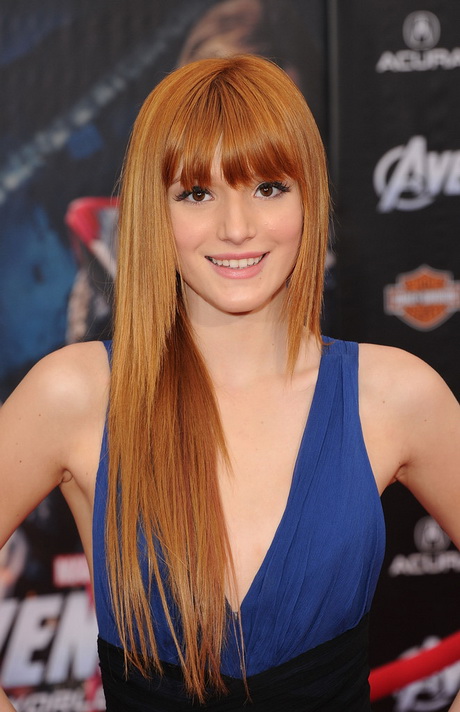 Hairstyles for long hair with fringe