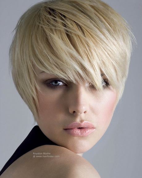 Hairstyles for short hair with fringe
