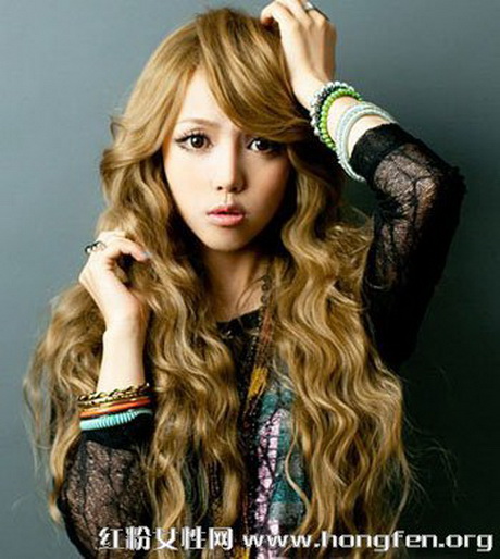 Korean curly hairstyle korean-curly-hairstyle-01-14