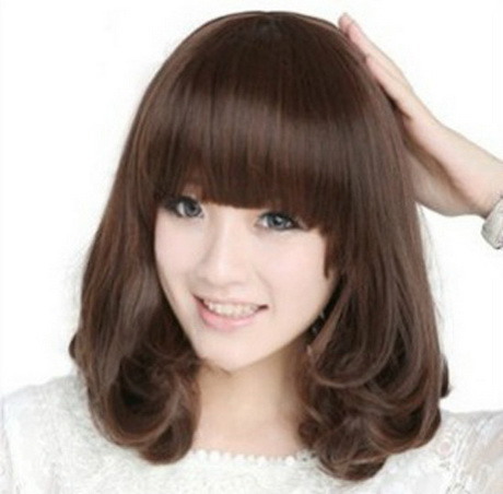 Korean medium hairstyle korean-medium-hairstyle-88-2