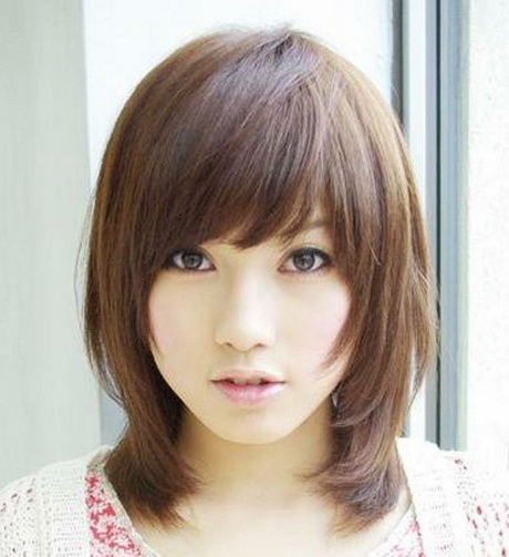 Korean medium hairstyle korean-medium-hairstyle-88-6