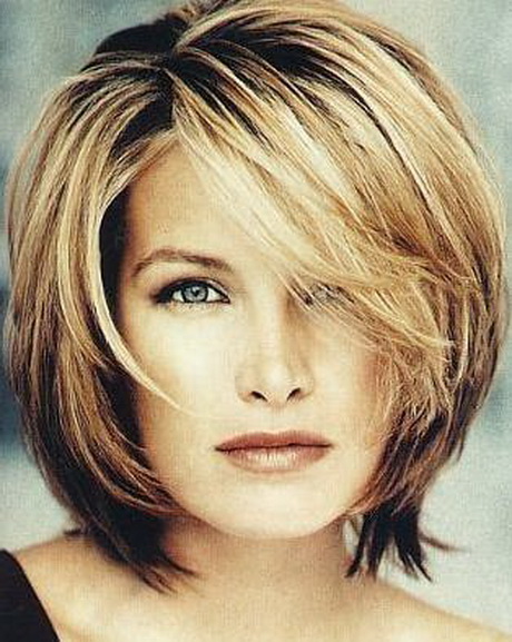 Layered hairstyles for short hair