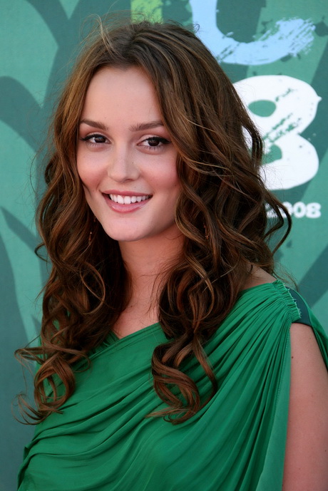 Long hair curly hairstyles