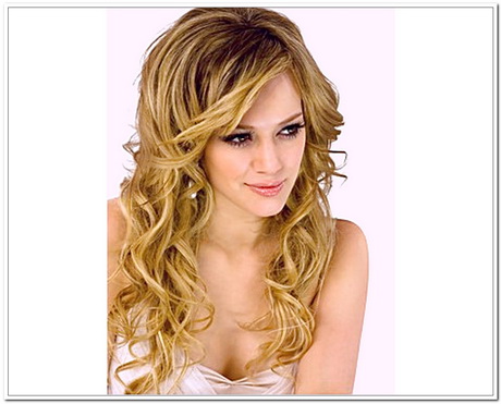 Long hairstyles for curly hair