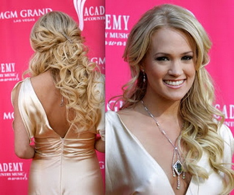 Long wavy prom hairstyles