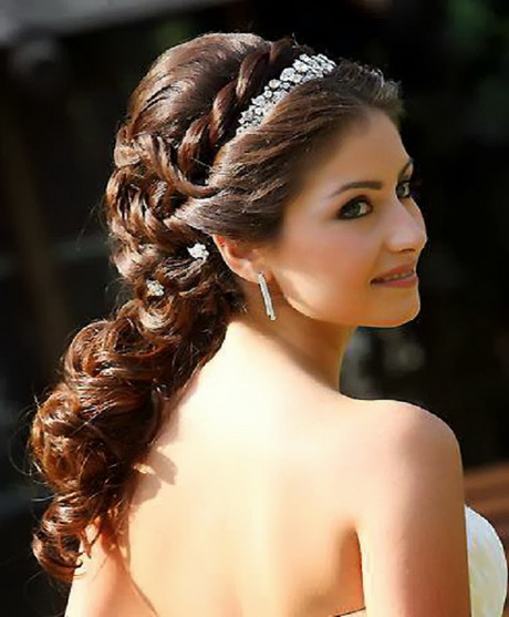 Medium bridal hairstyles