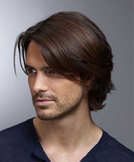 Medium haircut for men