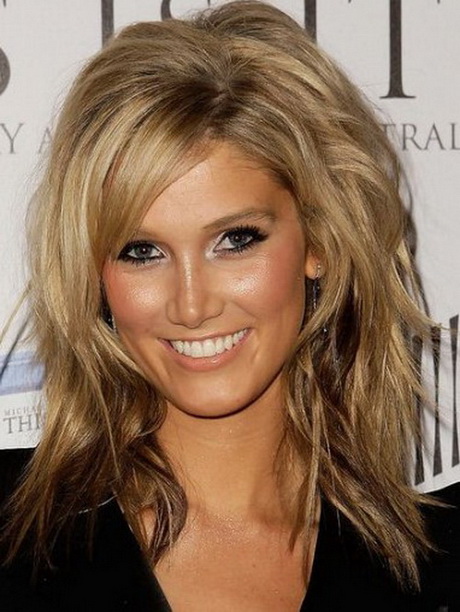 Medium hairstyles with layers