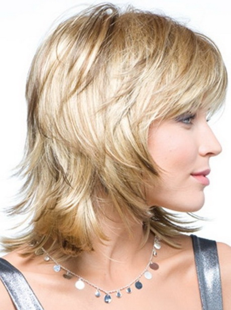 Medium hairstyles with layers