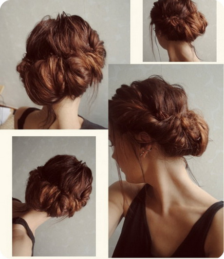 Messy hairstyles for long hair