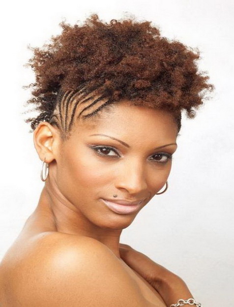 Natural braided hairstyles