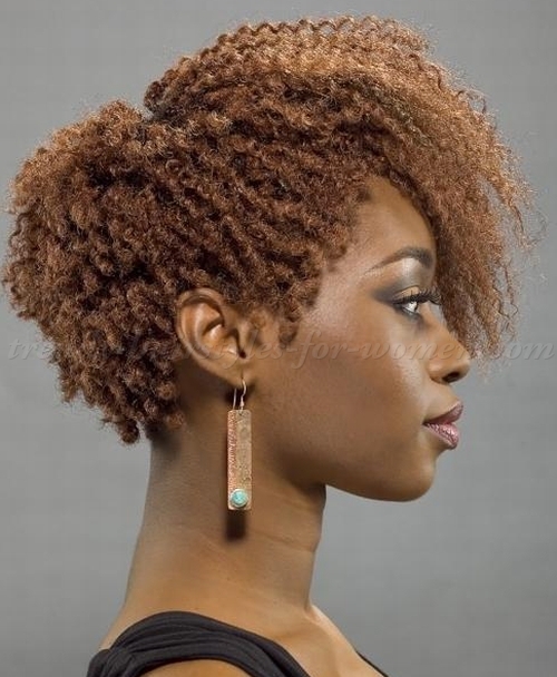 Natural hairstyles for short hair