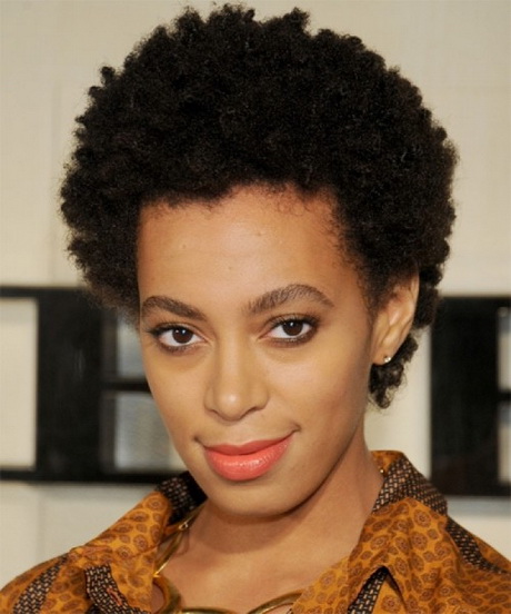 Natural short hairstyles for black women