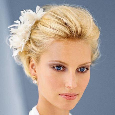 Pictures of wedding hairstyles for short hair