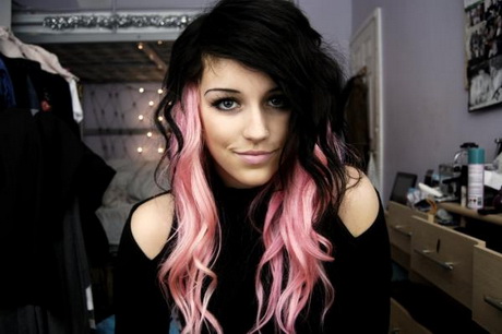 Pink and black hairstyles pink-and-black-hairstyles-11_9