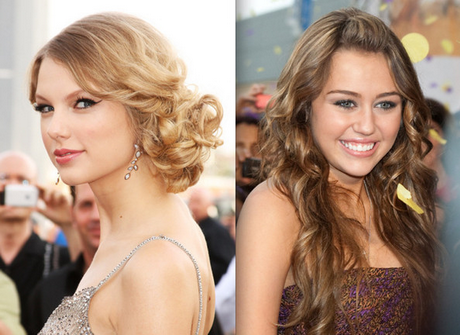 Prom hairstyles for round faces