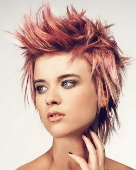 Punk hairstyle