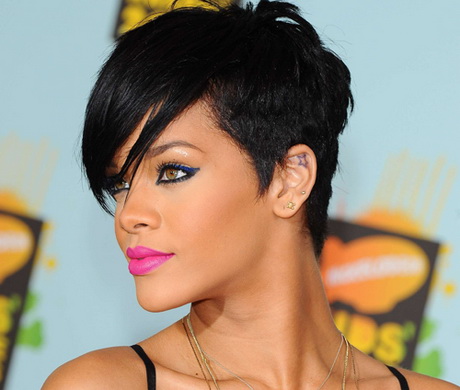 Rihanna short haircut rihanna-short-haircut-94-11
