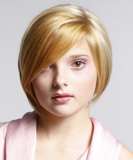 Round face short haircuts