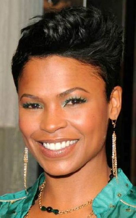 Short black hairstyles for women