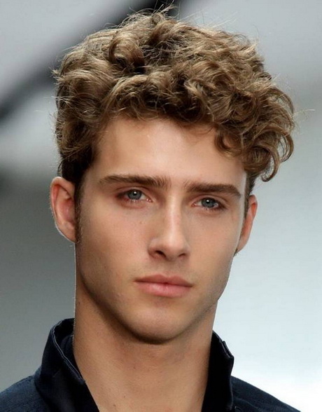 Short curly hairstyles for men