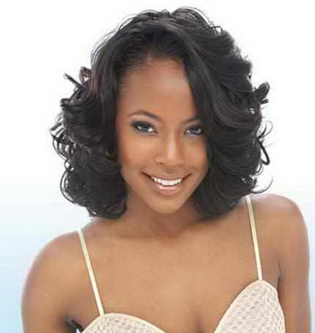 Short curly weave hairstyles