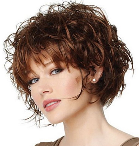 Short haircuts for fine curly hair